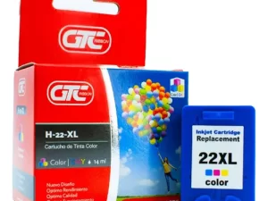 Cartucho GTC HP 22 xl color