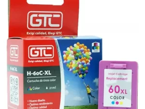 Cartucho GTC HP 60 XL color