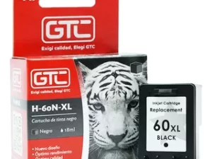 Cartucho GTC HP 60 XL negro