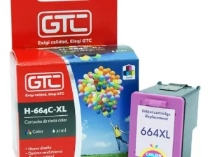Cartucho GTC HP 664 XL color