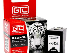 Cartucho GTC HP 664 XL negro