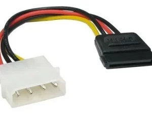 Cable Adaptador molex (IDE) a SATA power