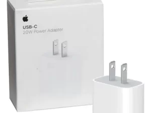 Cargador para iPhone 20W conector USB a conector Lightning, carga rápida.