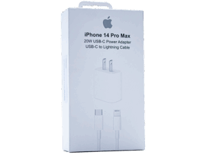Cargador con cable para iPhone 14 Pro Max y modelos anteriores, potencia 20w