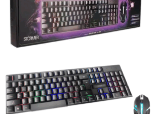 Teclado y Mouse Noga NKB-92 USB GAMER color negro
