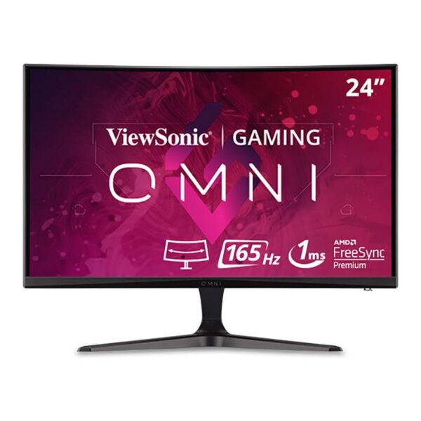 Monitor 24" Gamer curvo Viewsonic VX2418C,165Hz,AMD freesync $252.500 pagando en efectivo.